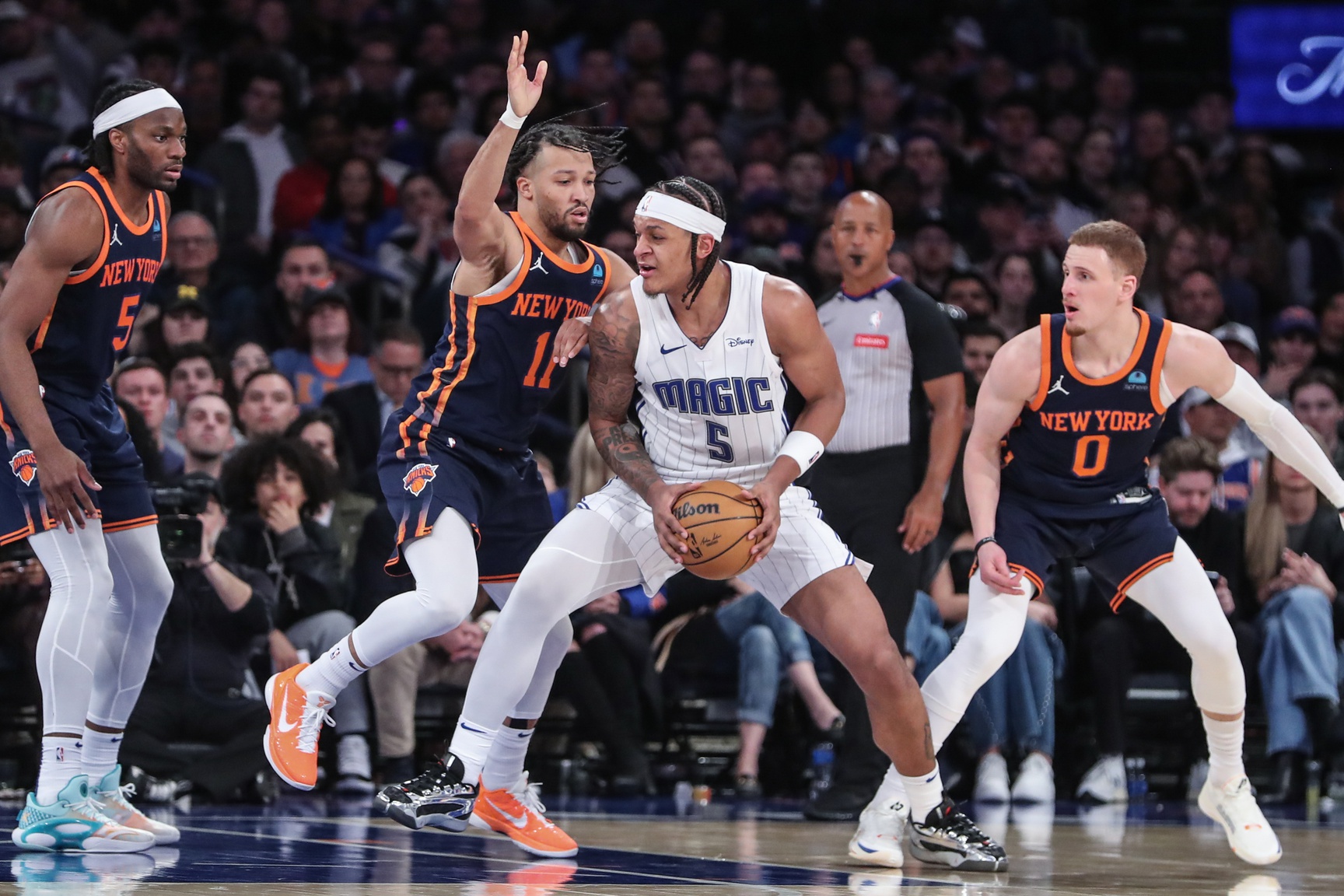 The Knicks and Magic will likely face off in the first round.