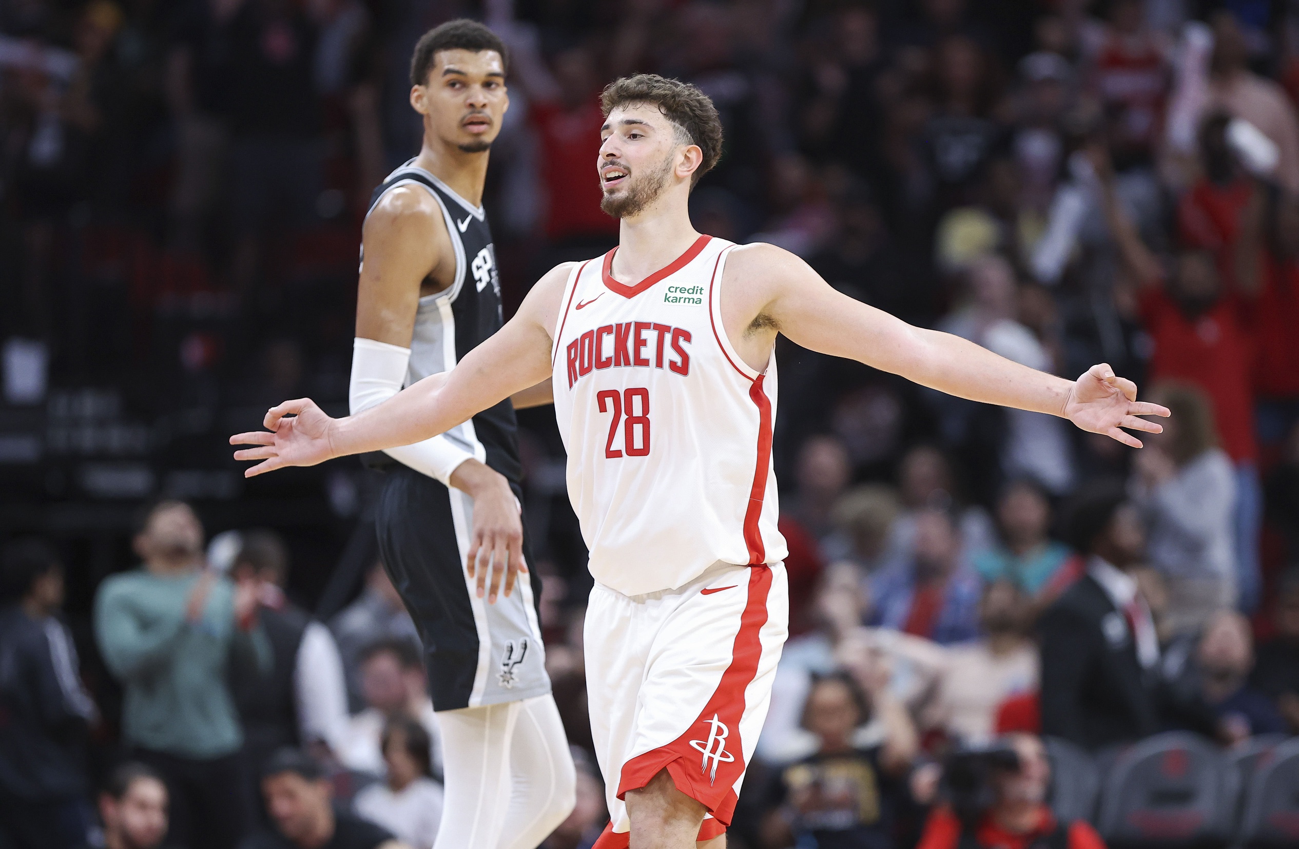 Houston Rockets center Alperen Sengun