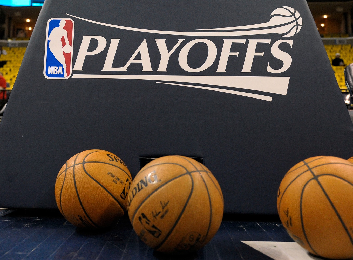 NBA Playoffs stanchion