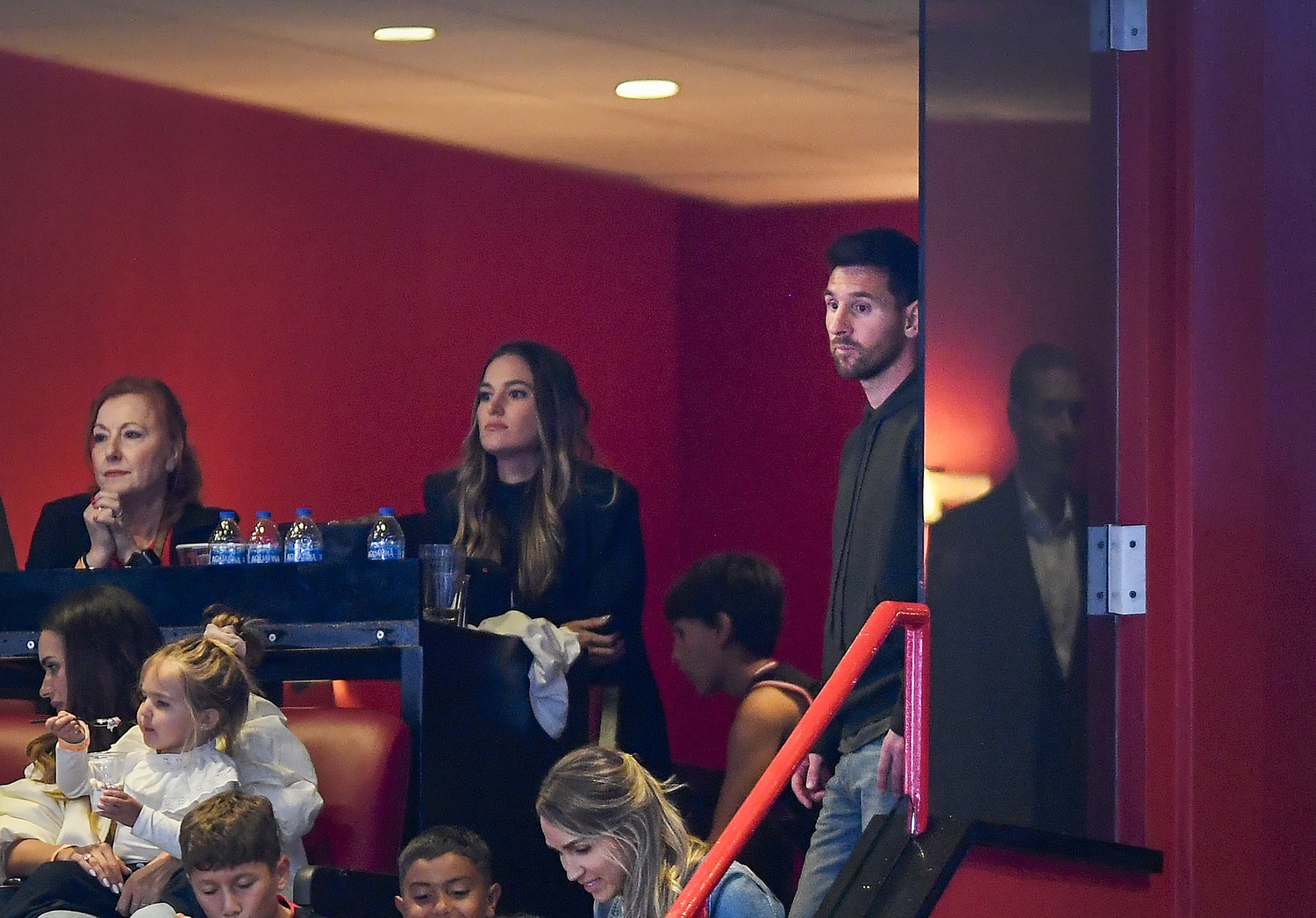 Lionel Messi attended the recent Celtics-Heat game.