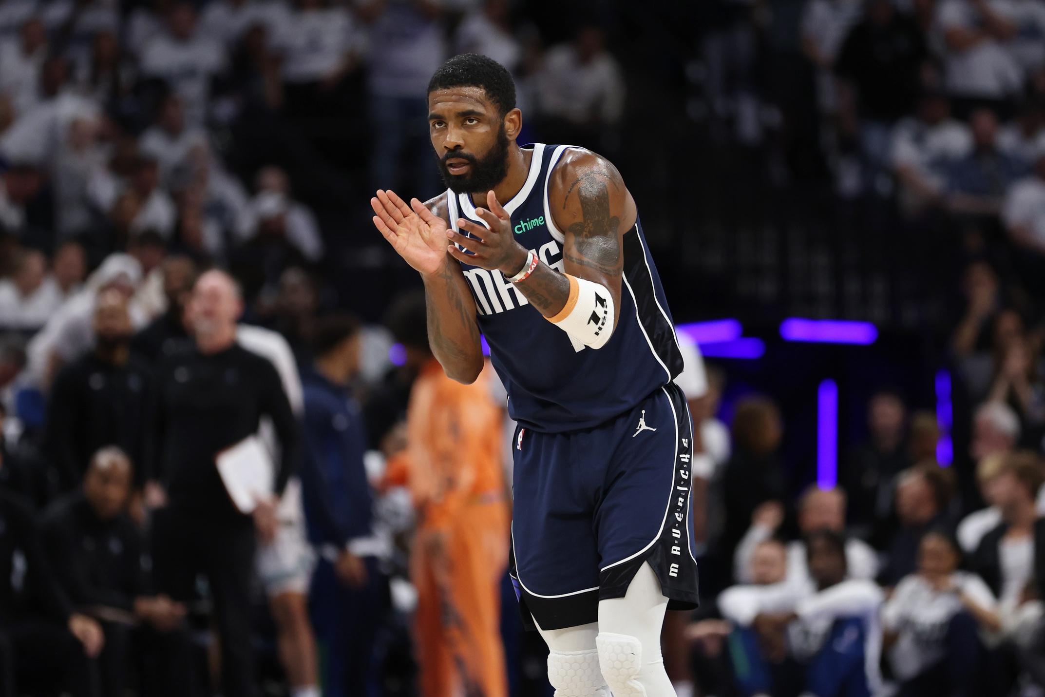 Dallas Mavericks guard Kyrie Irving