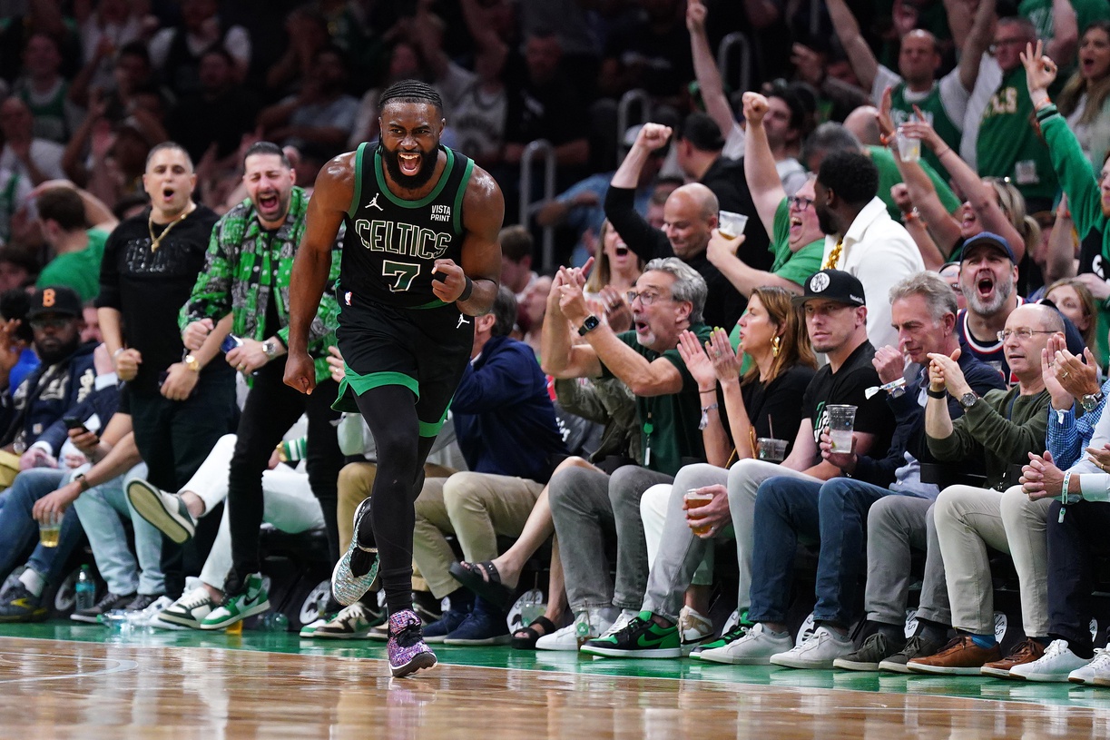 Boston Celtics starter Jaylen Brown, 2024 Eastern Conference Finals MVP