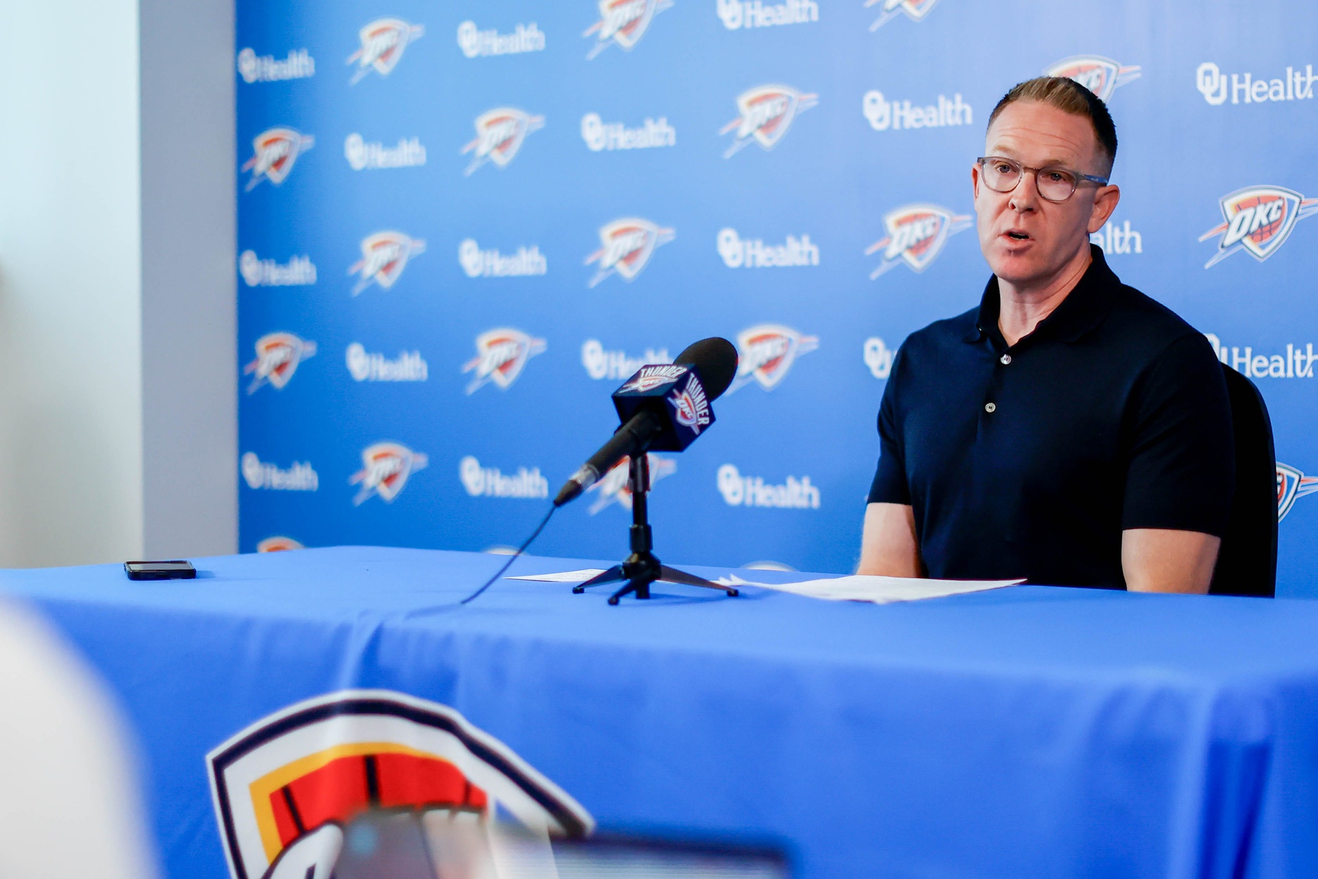 Oklahoma City Thunder general manager Sam Presti