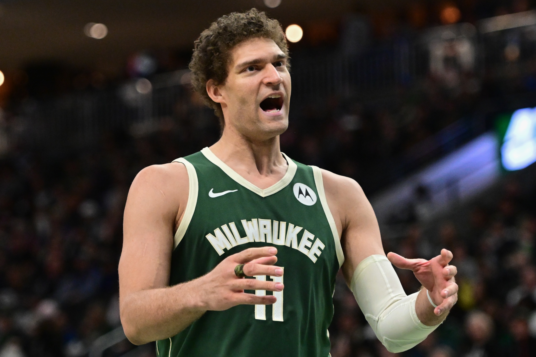 Milwaukee Bucks center Brook Lopez