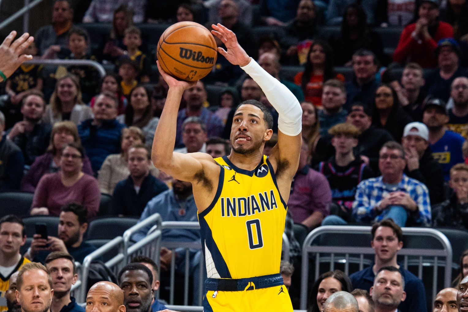 Indiana Pacers guard Tyrese Haliburton