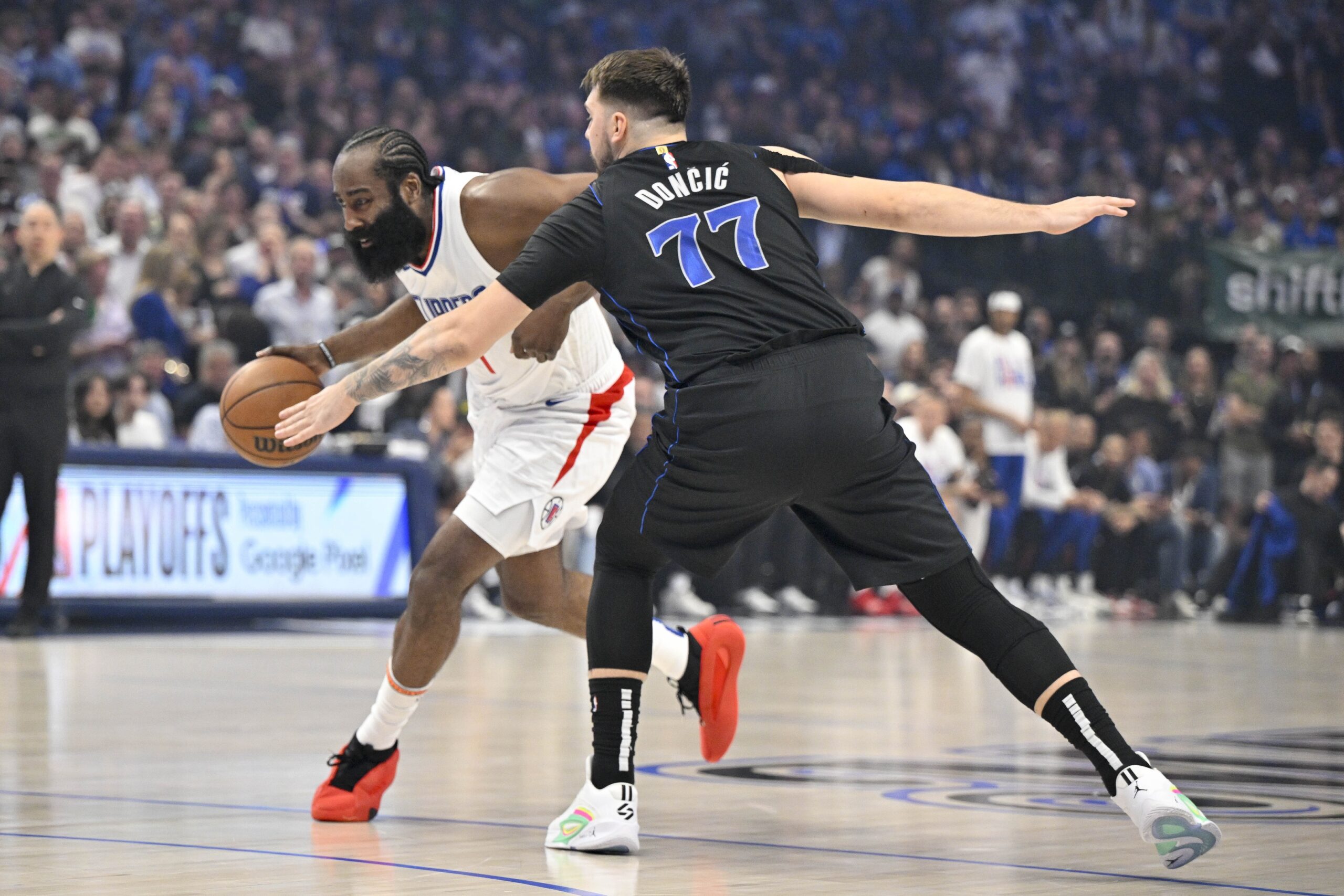 Many people have compared James Harden and Luka Doncic.