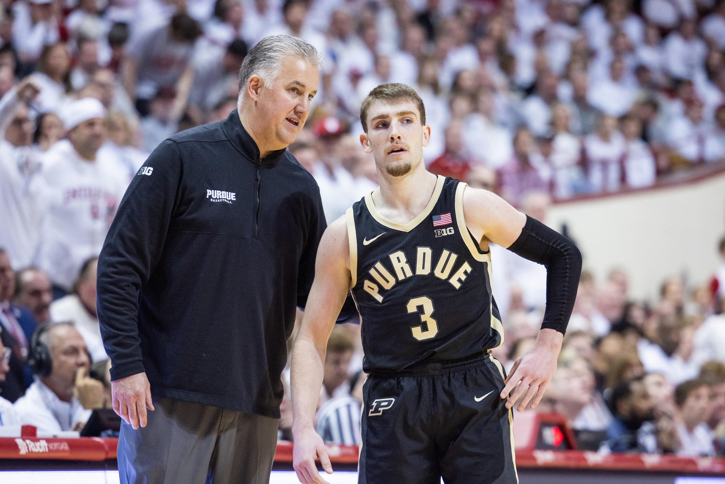 Purdue is the 14th ranked team in college basketball.