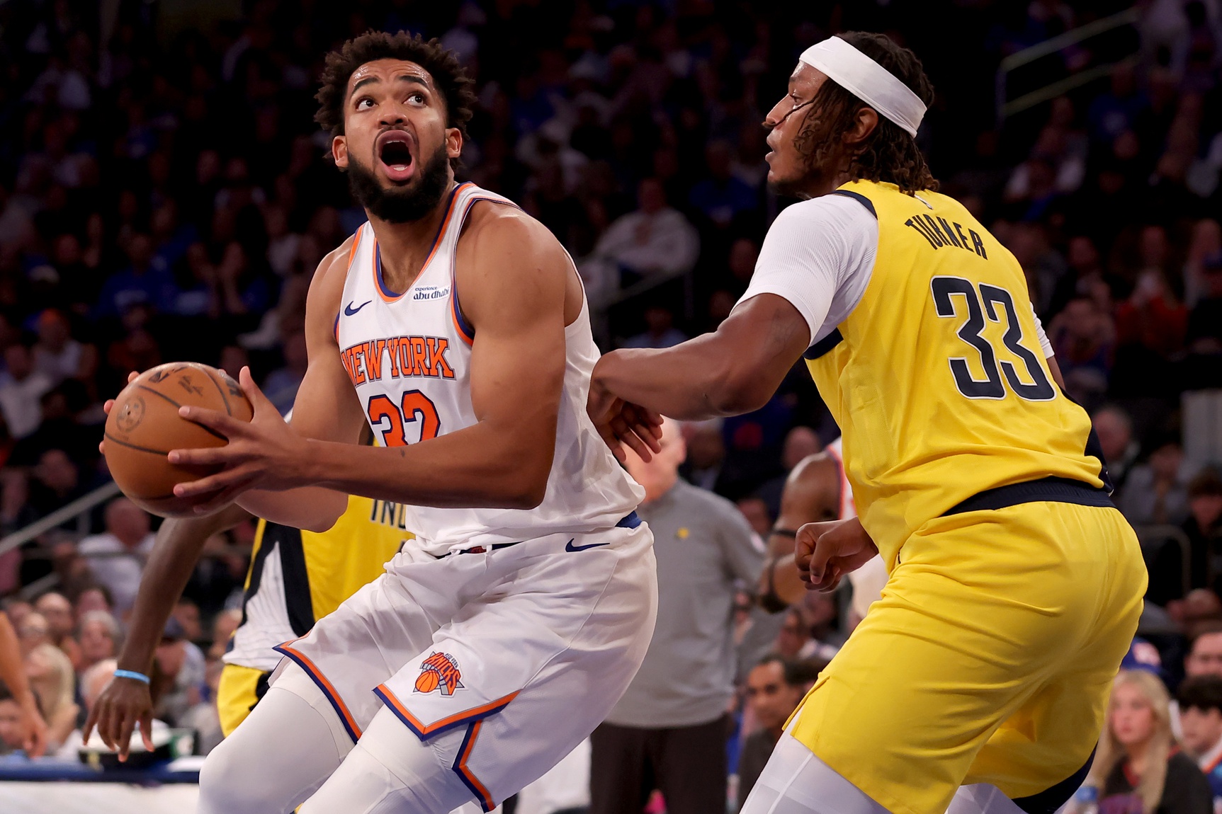 Karl-Anthony Towns was a key offseason addition for the Knicks.