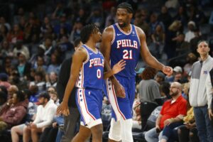 Tyrese Maxey called out Joel Embiid in a heated discussion.