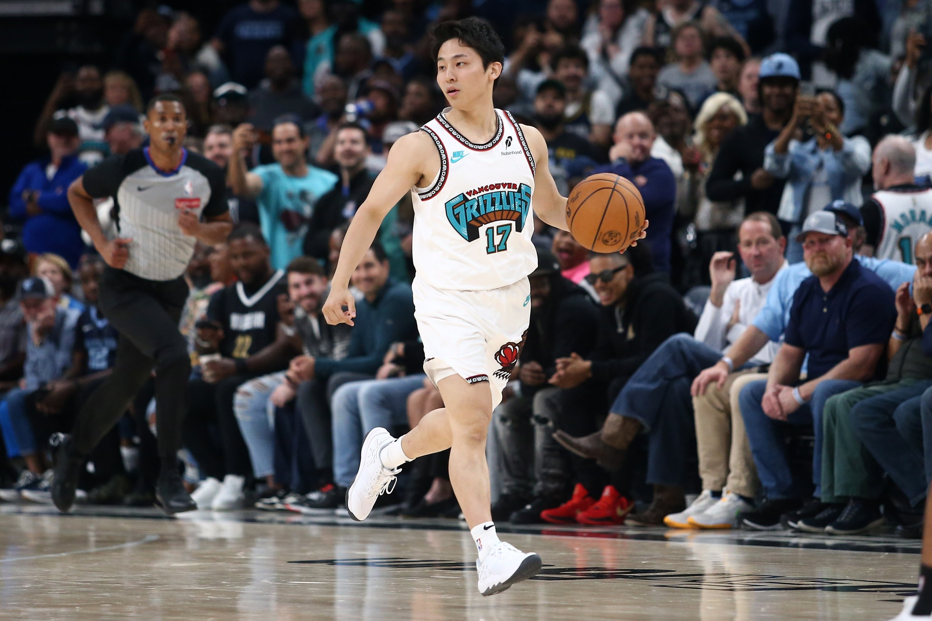 Yuki Kawamura is an undrafted rookie for the Grizzlies.