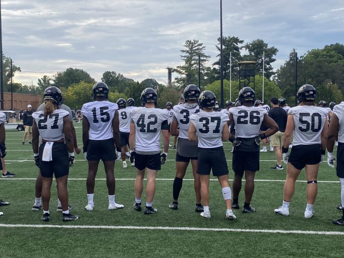 Wake Forest Fall camp