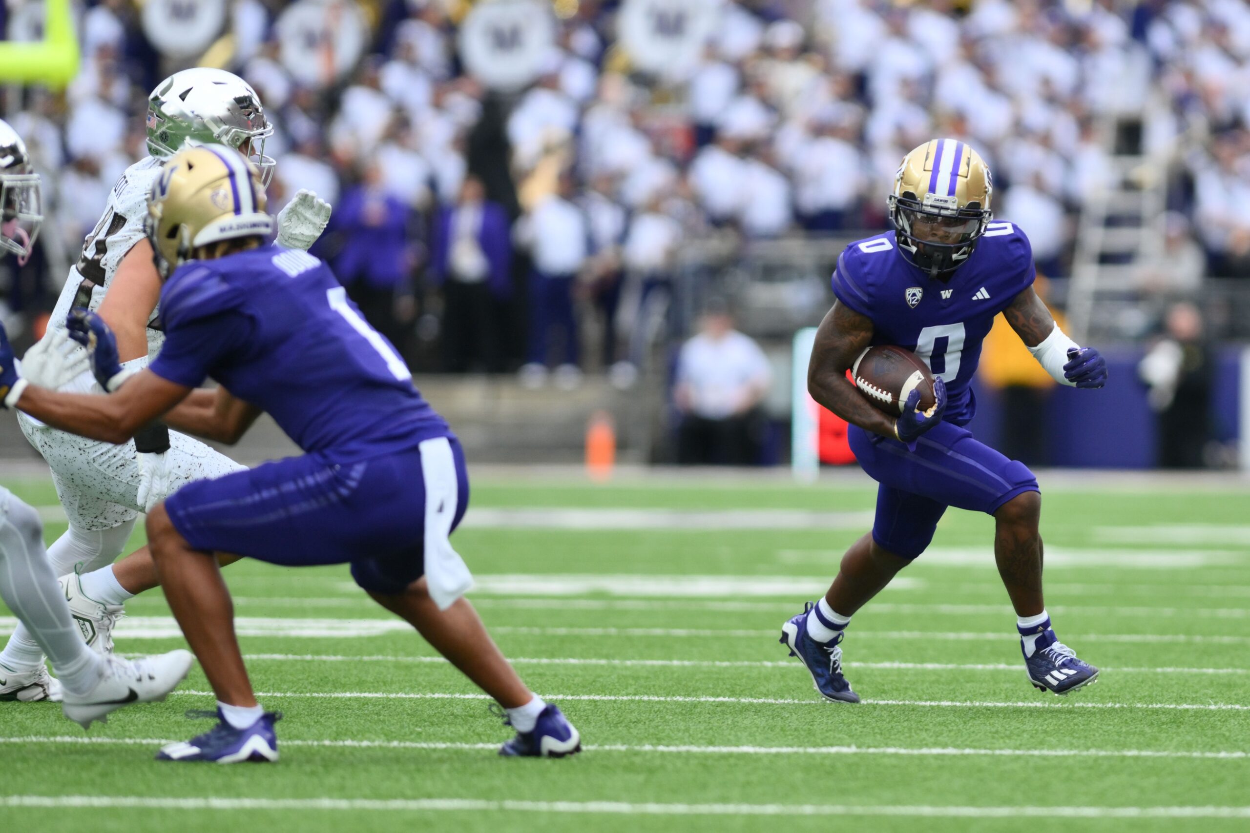 With the departure of Washington's three leading wide receivers, there will be a lot of new names next season out wide for the Huskies.