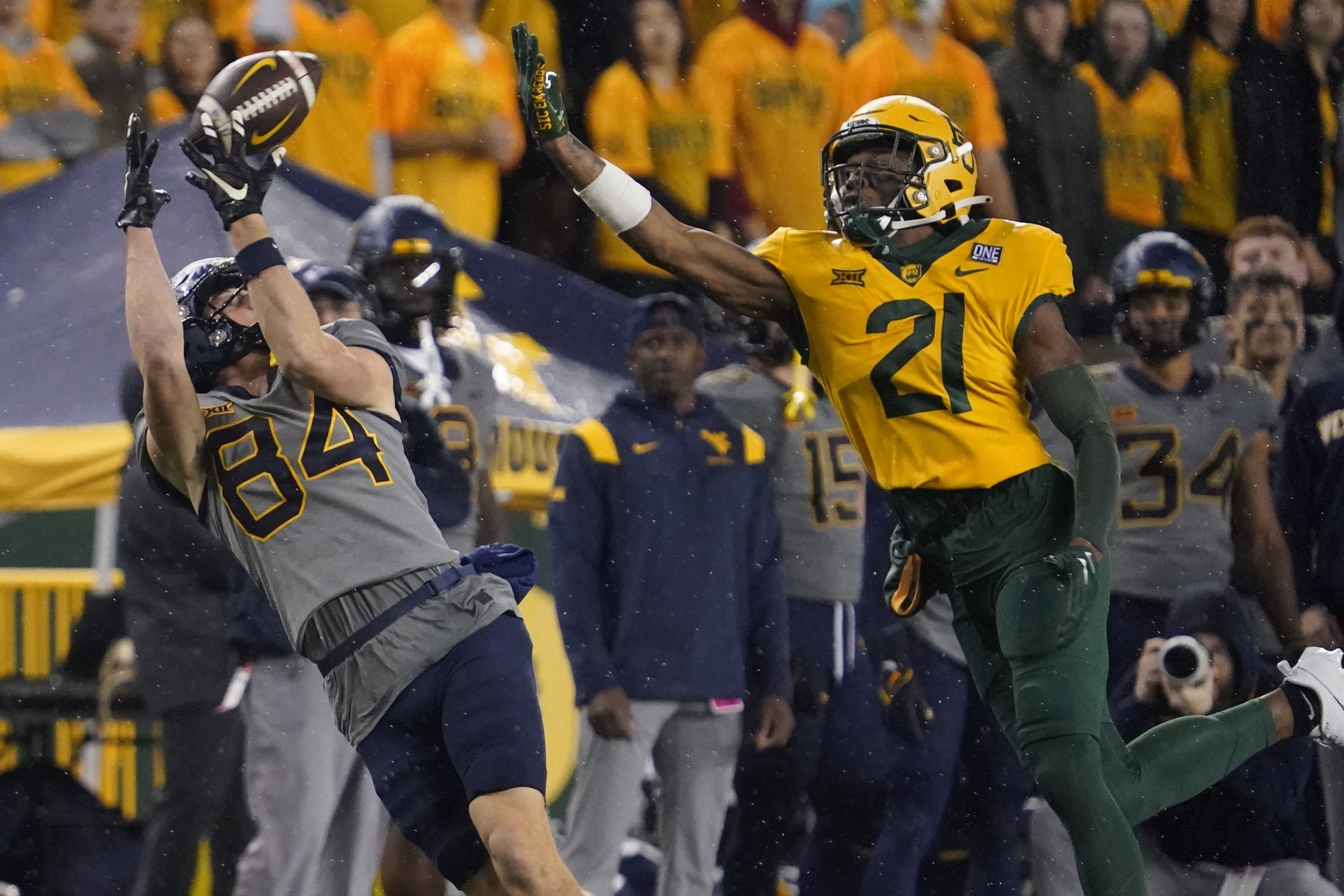 west virginia receivers growing