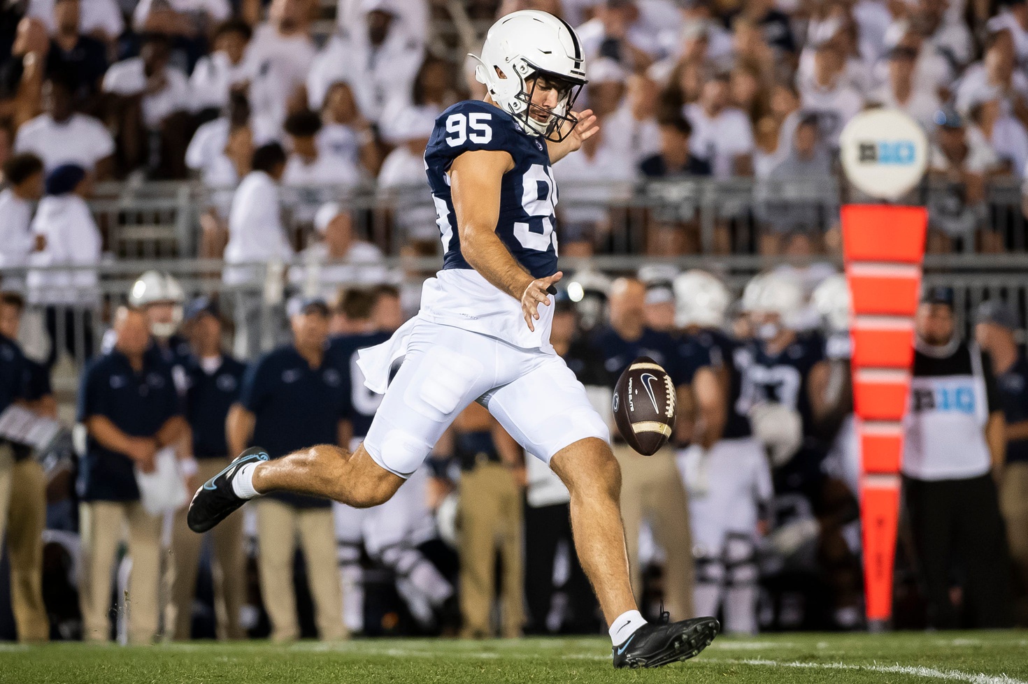 As a preview of the Penn State 2024 special teams, stability is key. A new coordinator and kicker join a holdover punter, kickoff specialist, and returners.