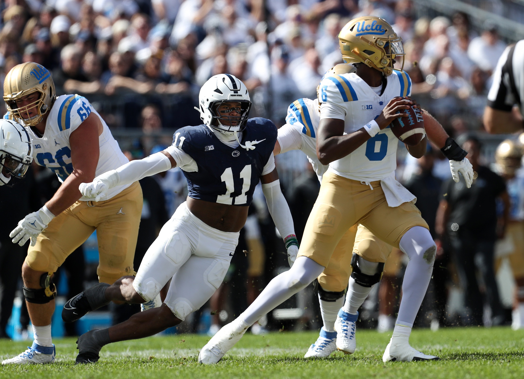 Penn State beats UCLA 27-11 to stay undefeated. Liam Clifford produced, Kaytron Allen handled rushing, and the kicker competition continues.