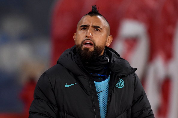 Inter midfielder Arturo Vidal