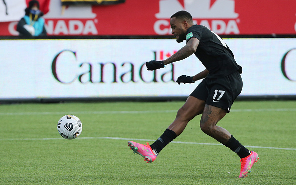 CanMNT Striker, Cyle Larin, Scores the First Goal Against the USMNT on January 30, 2022