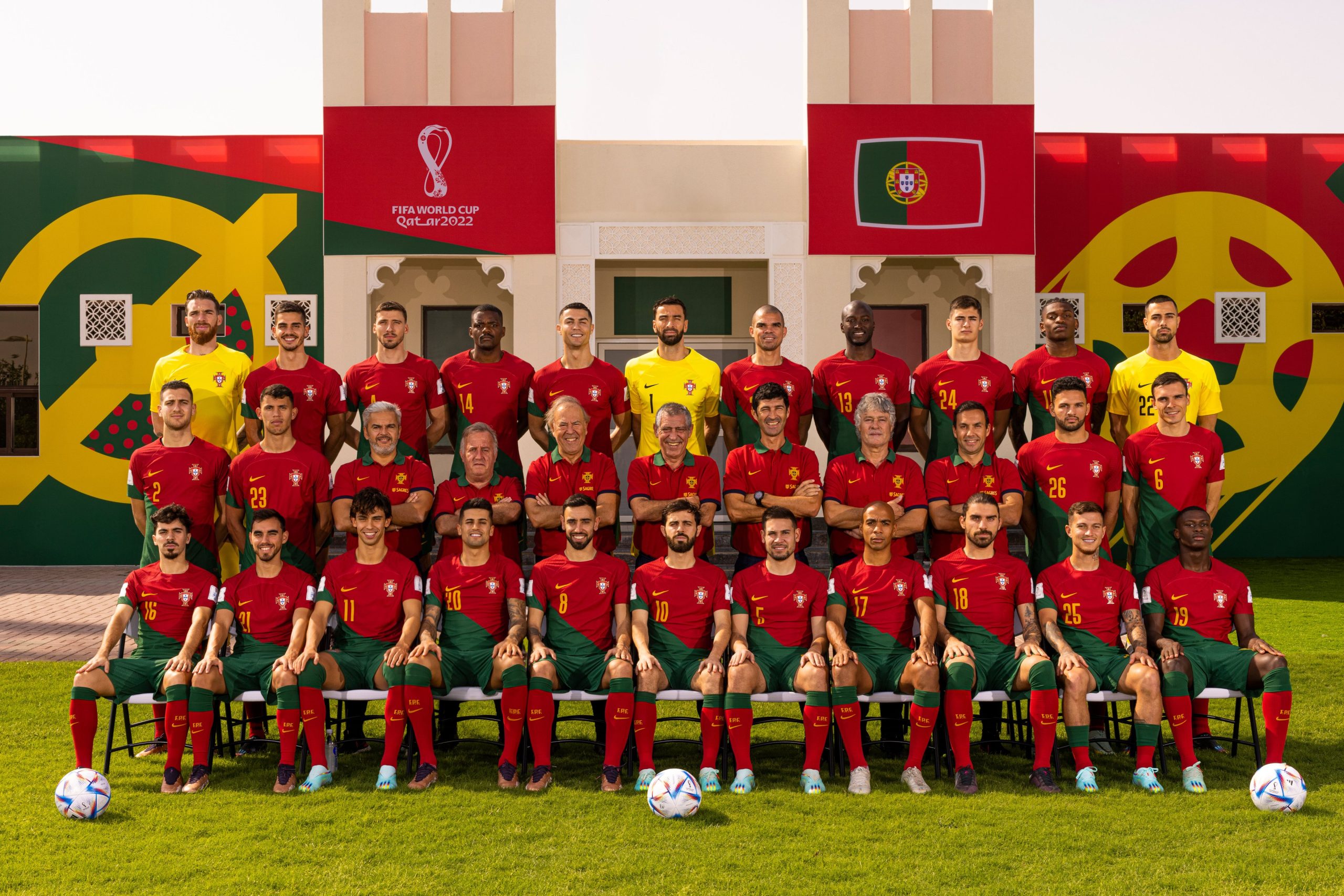 Portugal World Cup squad photo