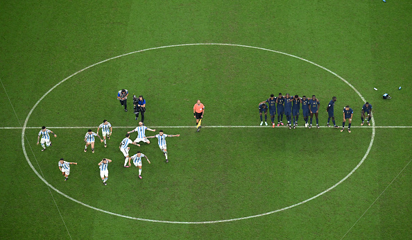 Argentina Celebrates FIFA World Cup Final Victory at Lusail Stadium