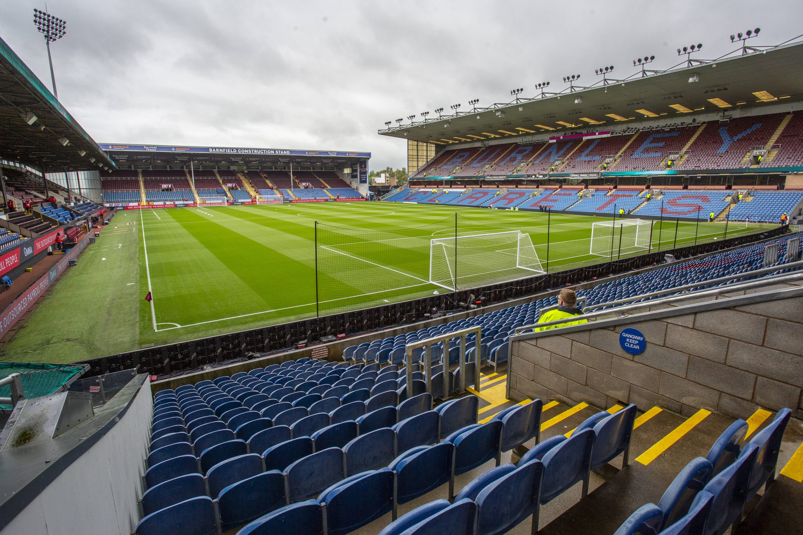 Burnley FC's Stadium Turf Moor ahead of Manchester United -Predicted lineup and Man Utd team news