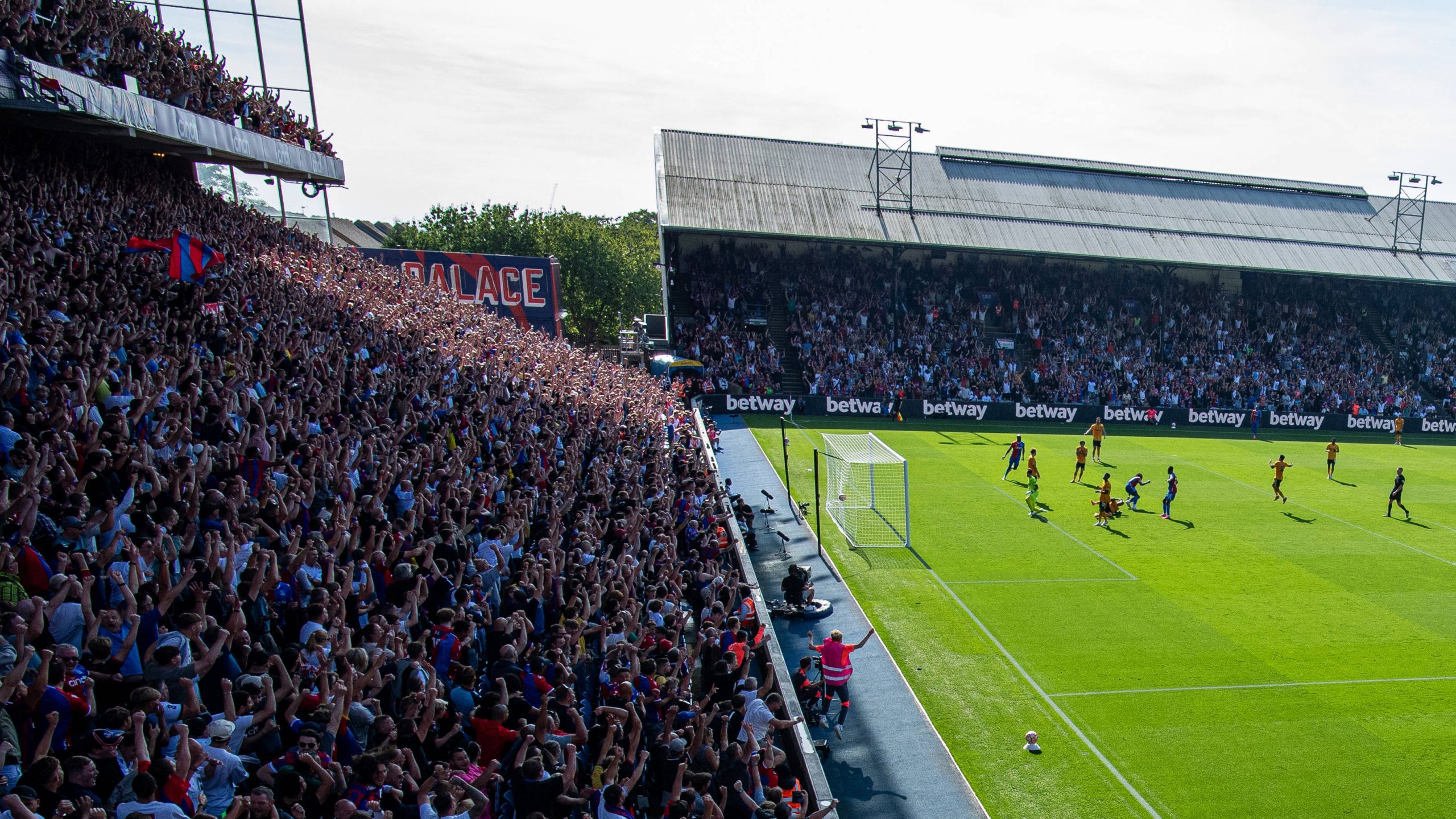 Selhust Park packed for a match