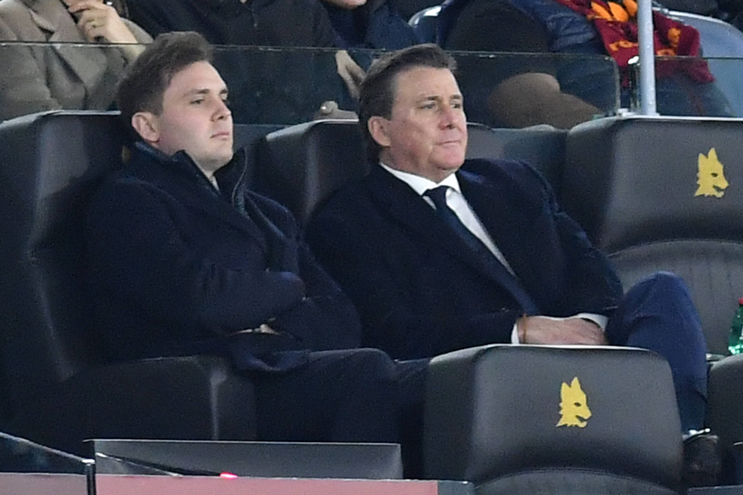 Friedkin's pictured at AS Roma game