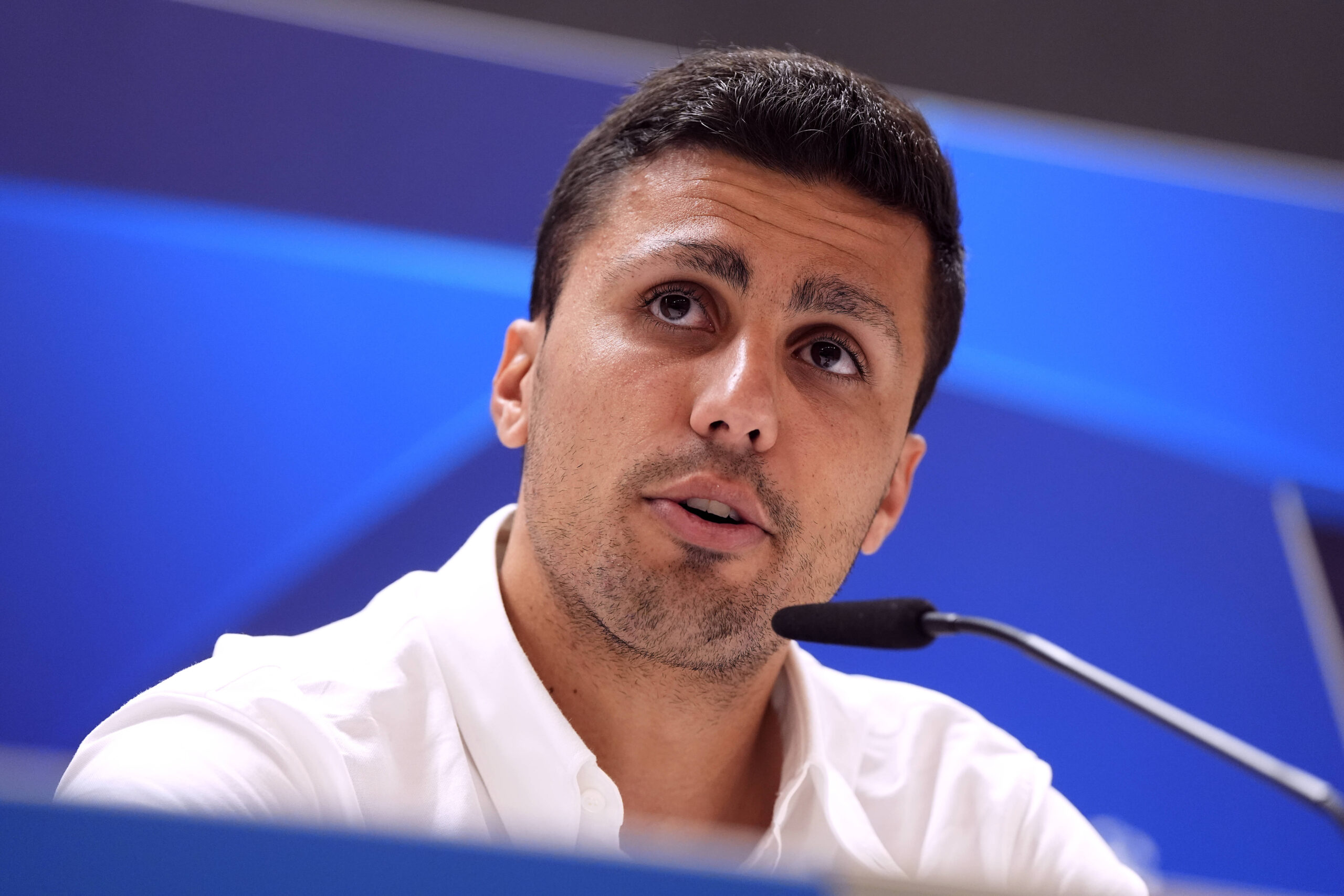 Manchester City star Rodri speaks about possible strike action