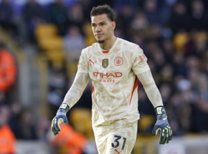 Ederson pictured during a match