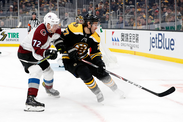 Colorado Avalanche vs Boston Bruins