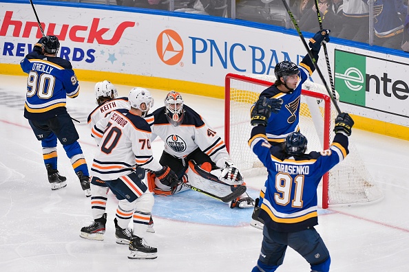 Edmonton Oilers vs St. Louis Blues