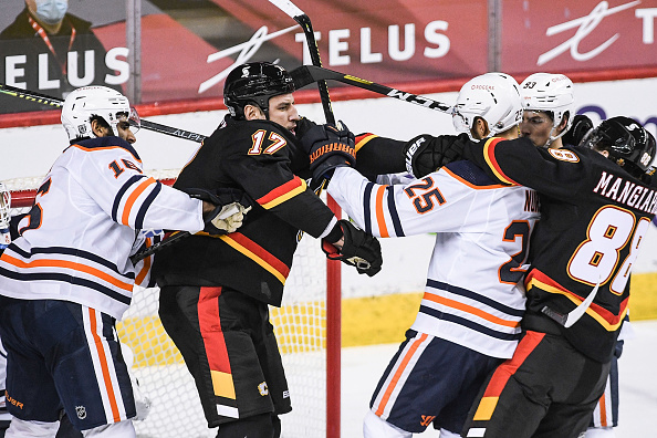 Edmonton Oilers vs Calgary Flames