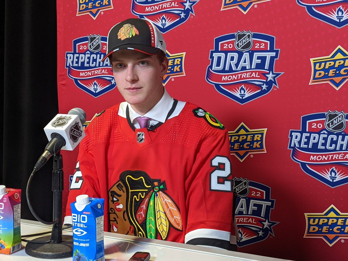 Chicago Blackhawks Draft Kevin Korchinski