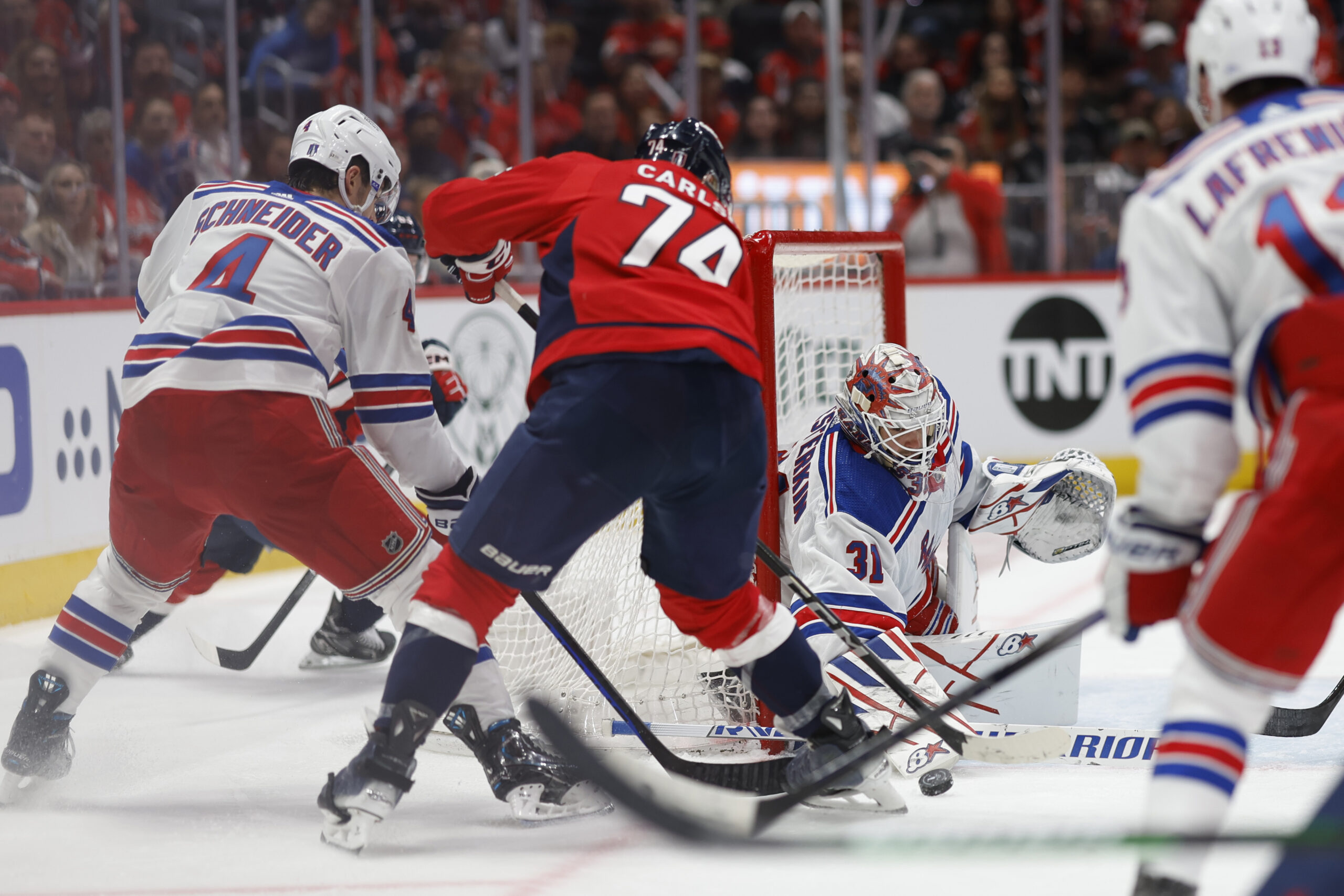 rangers vs capitals