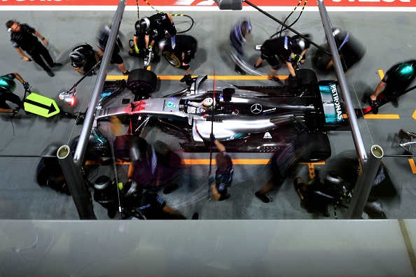 Mercedes Pit Stop