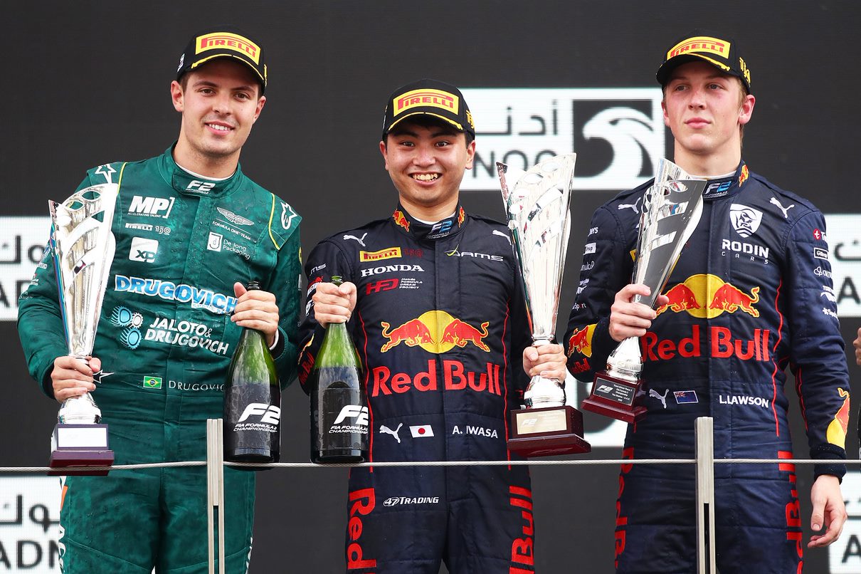 Abu Dhabi 2022 F2 Podium (F2 Media)