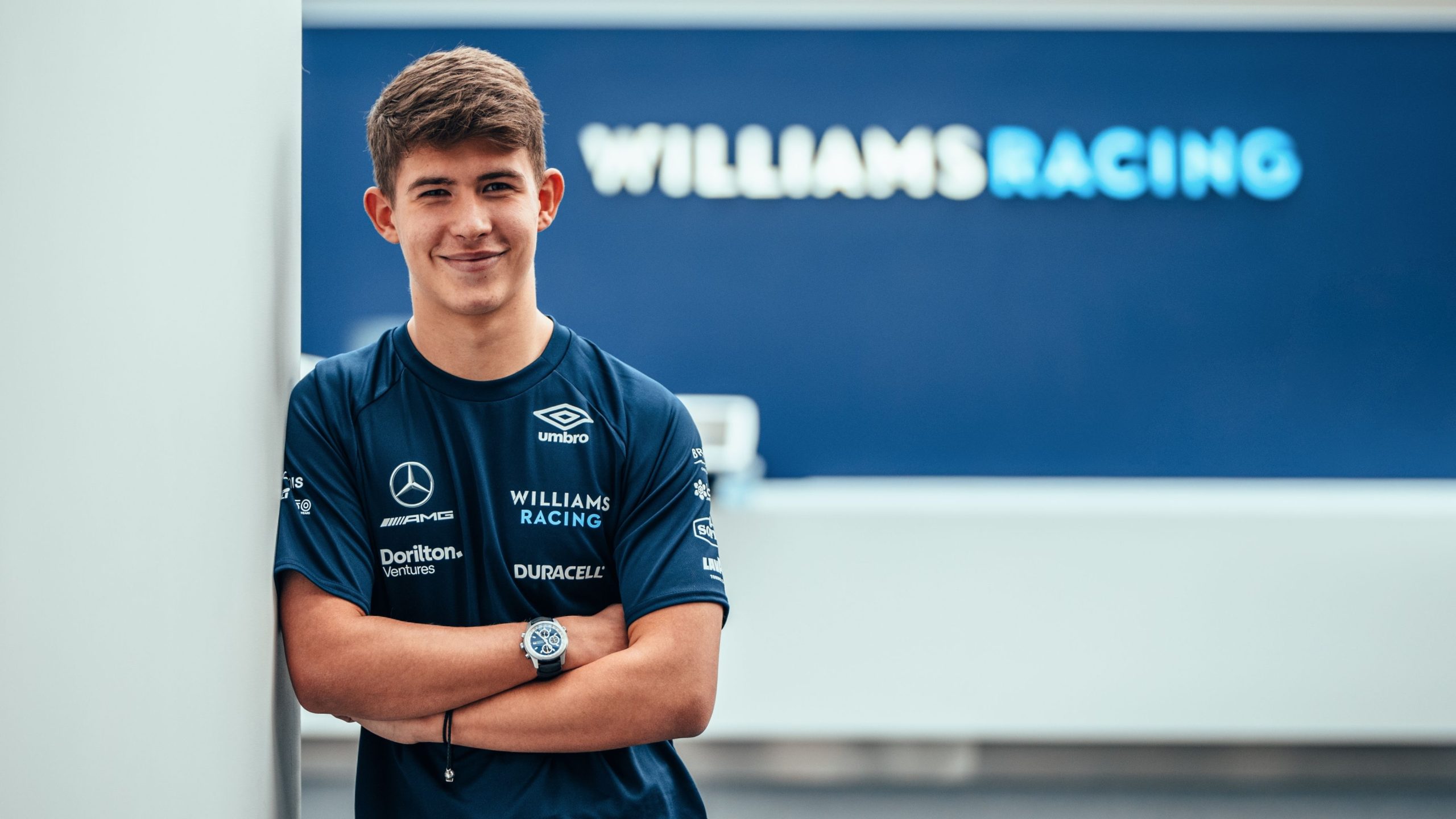 Williams Racing Academy driver Ollie Gray.