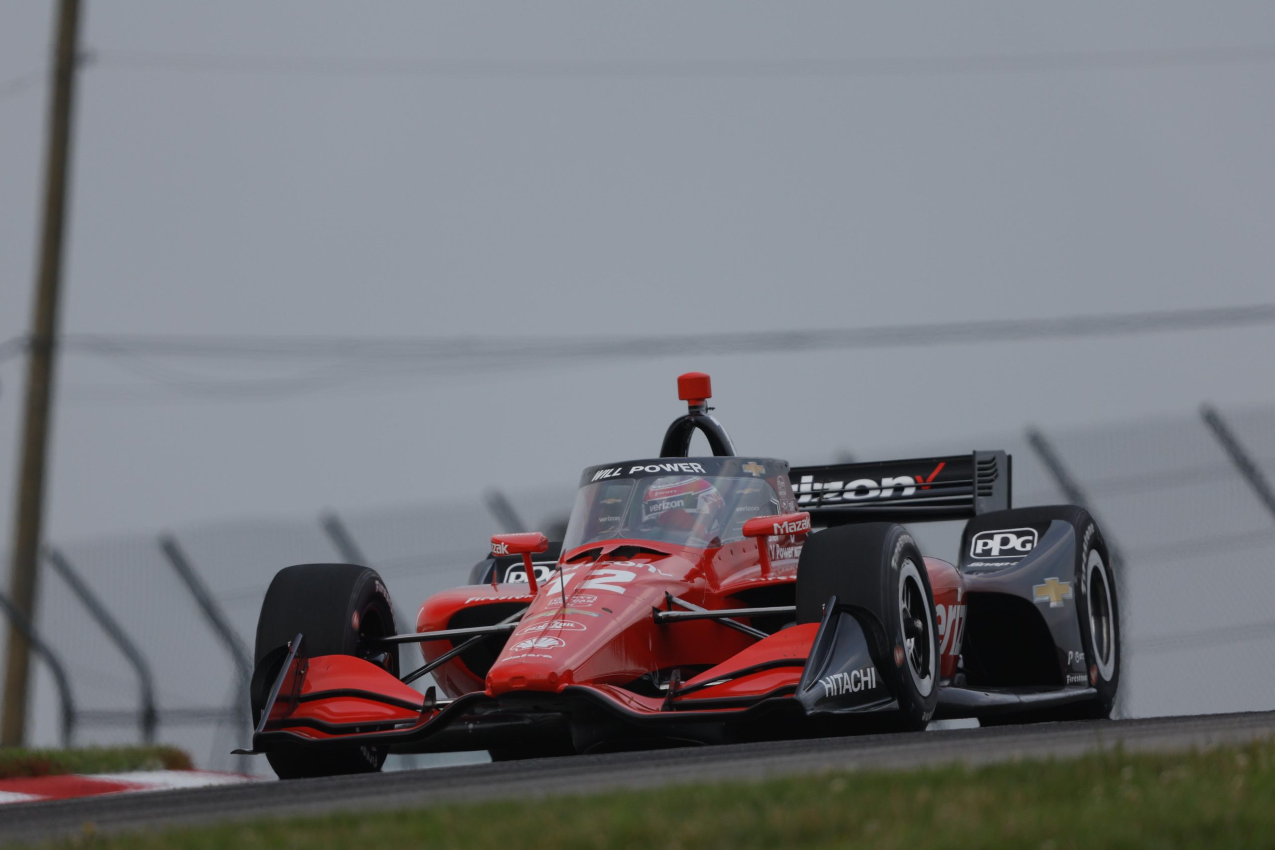 Will Power during Practice 2 for the Honda Indy 200 at Mid-Ohio Sports Car Course. (Joe Skibinski/Penske Entertainment)