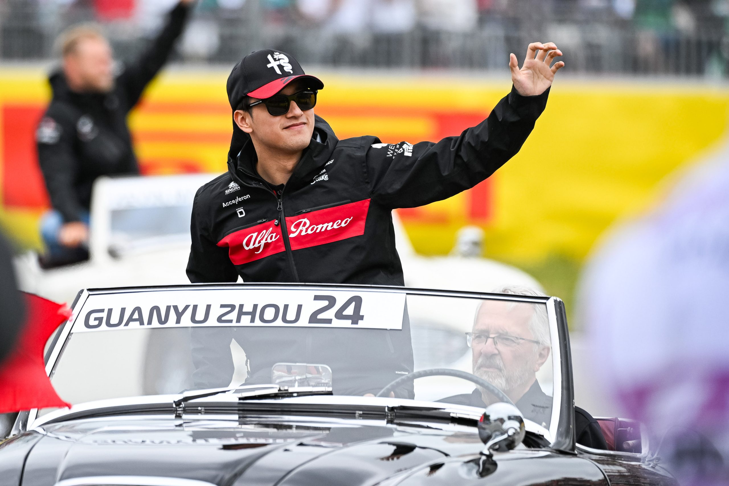 Alfa Romeo driver Zhou Guanyu