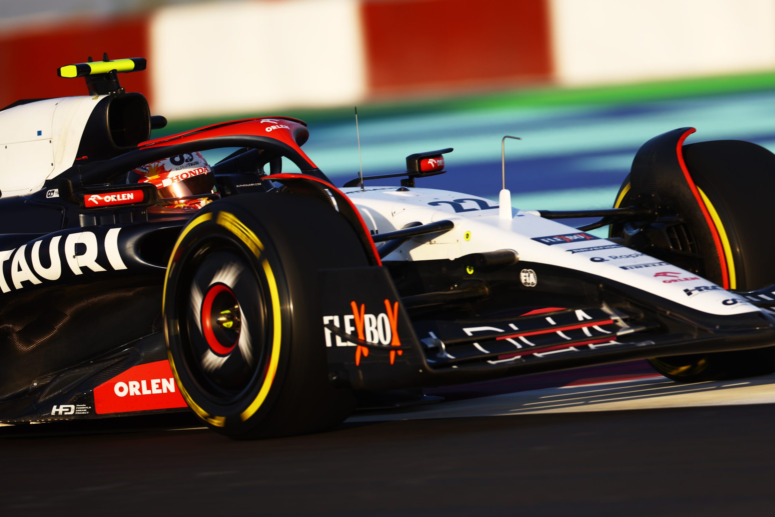 Yuki Tsunoda of Scuderia AlphaTauri during the F1 Grand Prix of Qatar at Lusail International Circuit, 2023