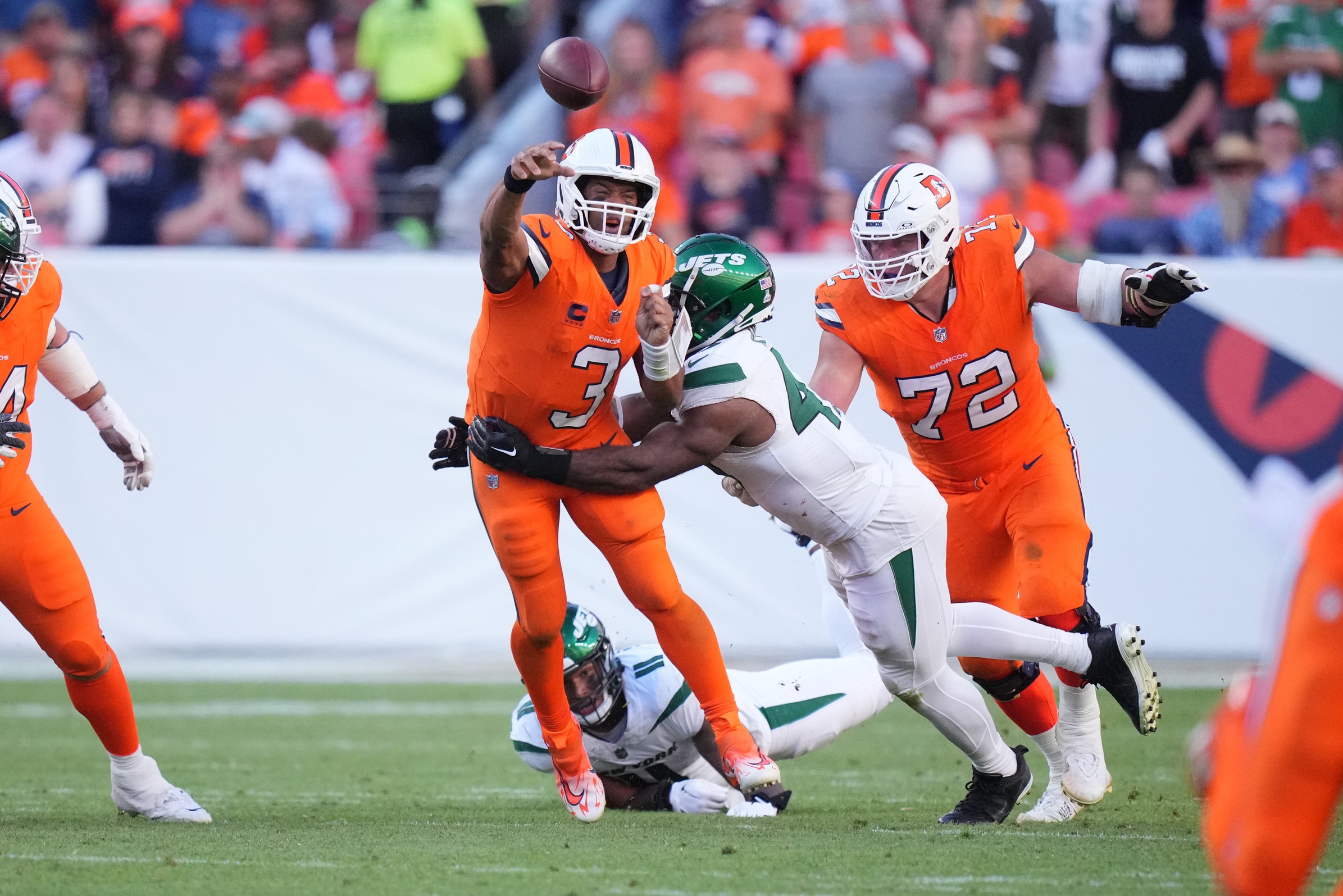 New York Jets Defensive End Bryce Huff (47)