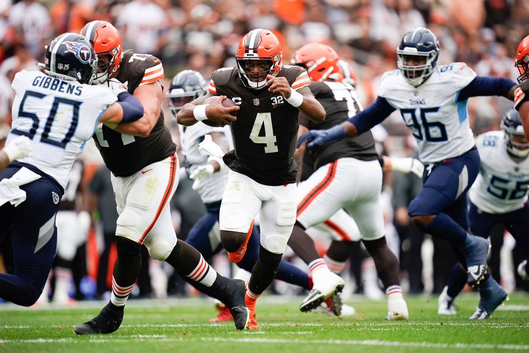 Cleveland Browns Quarterback Deshaun Watson