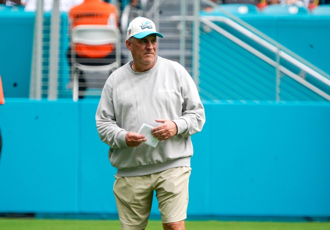 Miami Dolphins Defensive Coordinator Vic Fangio