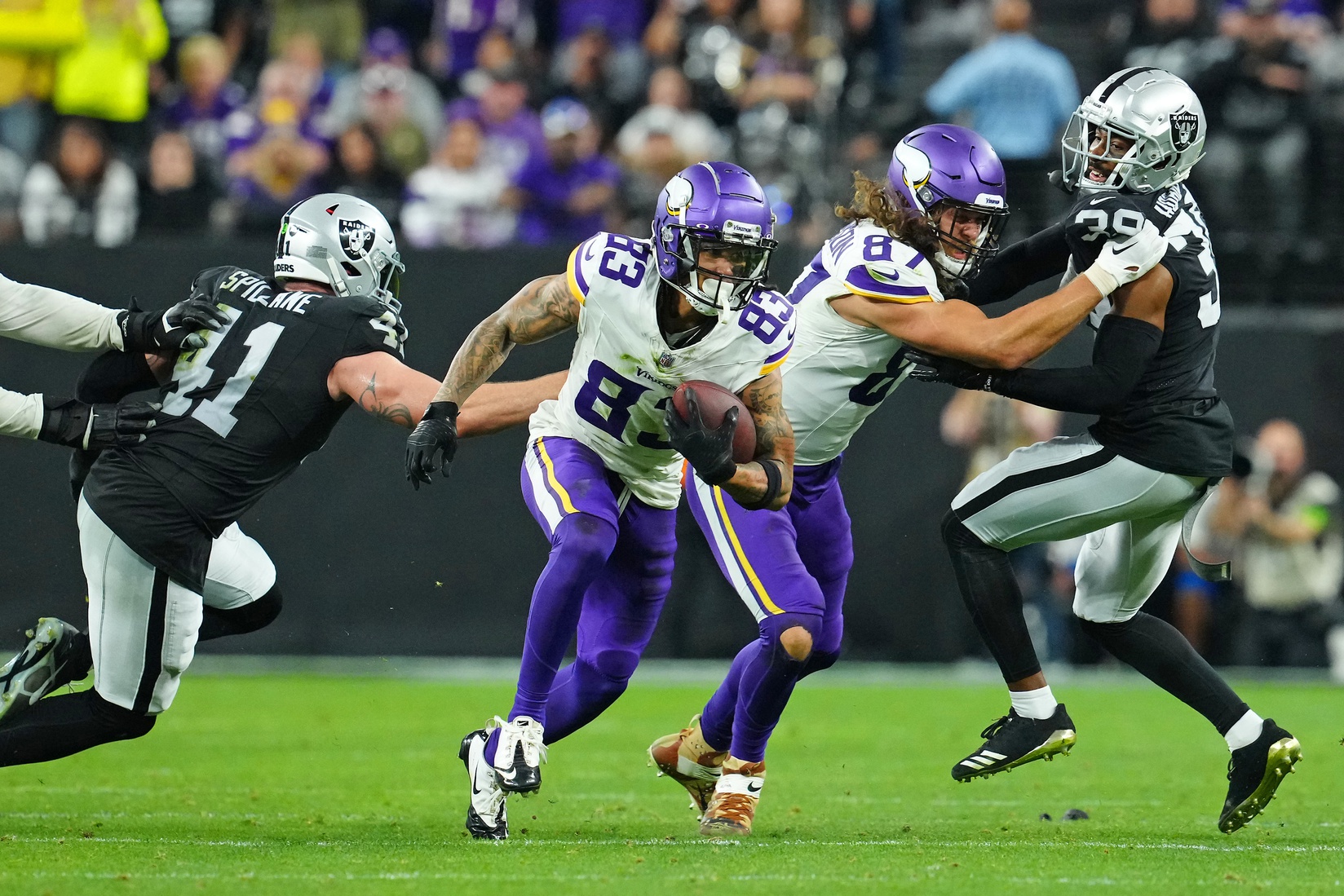 Minnesota Vikings wide receiver Jalen Nailor