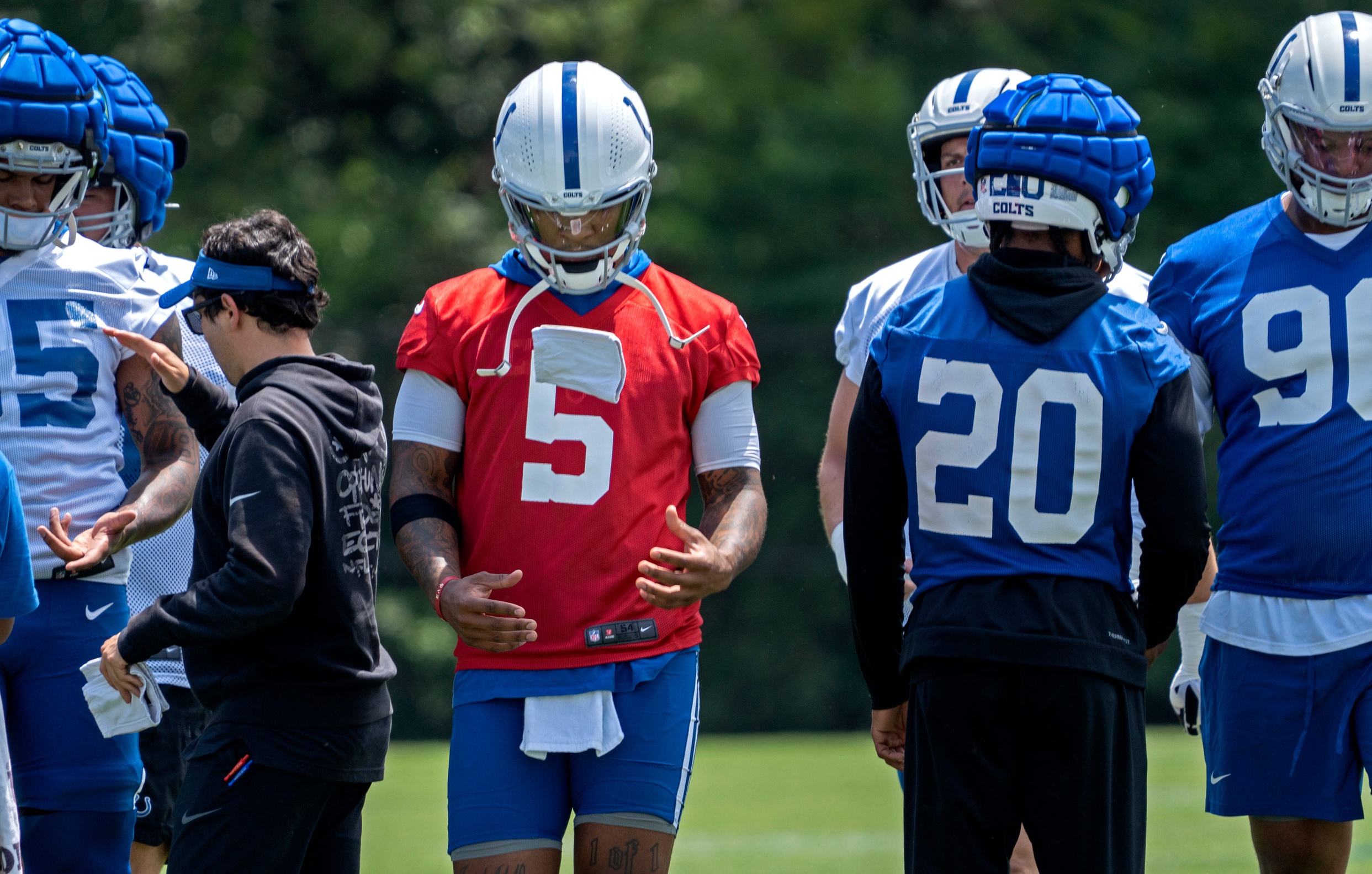 Colts quarterback Anthony Richardson