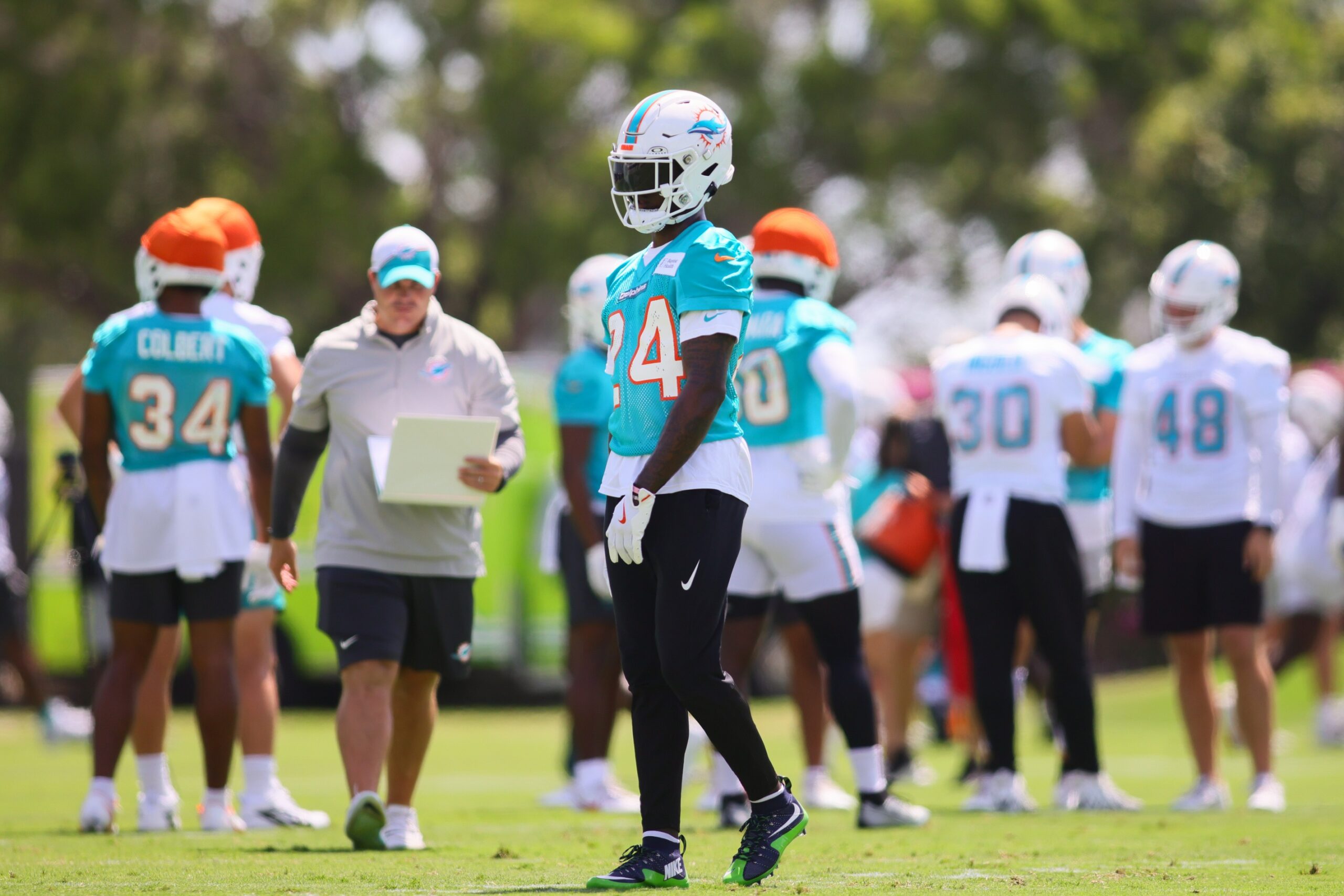 Miami Dolphins cornerback Cam Smith