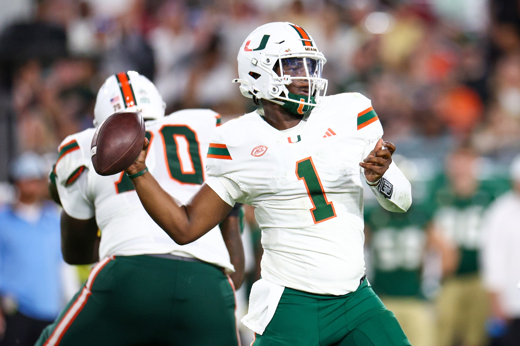 Cam Ward, University of Miami quarterback