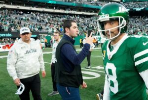 New York Jets quarterback Aaron Rodgers