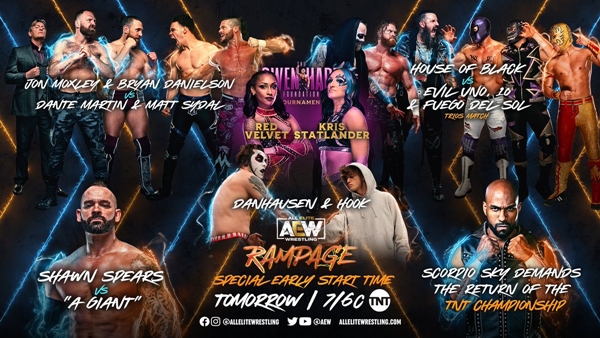 AEW Rampage Card graphic