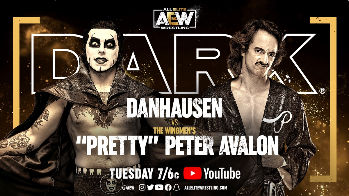 AEW Dark Card - Peter Avalon vs Danhausen graphic