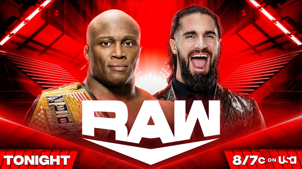 WWE Raw Card - Seth Rollins vs Bobby Lashley ratings